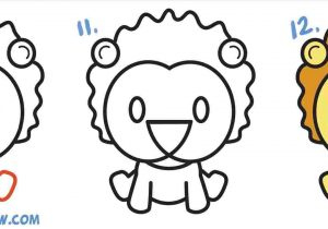 300x210 easy to draw cartoon lion wealth lion drawing for kids how to draw - Lion Drawing For Kids