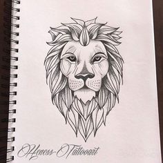 Lion Drawing Tattoo at PaintingValley.com | Explore collection of Lion ...