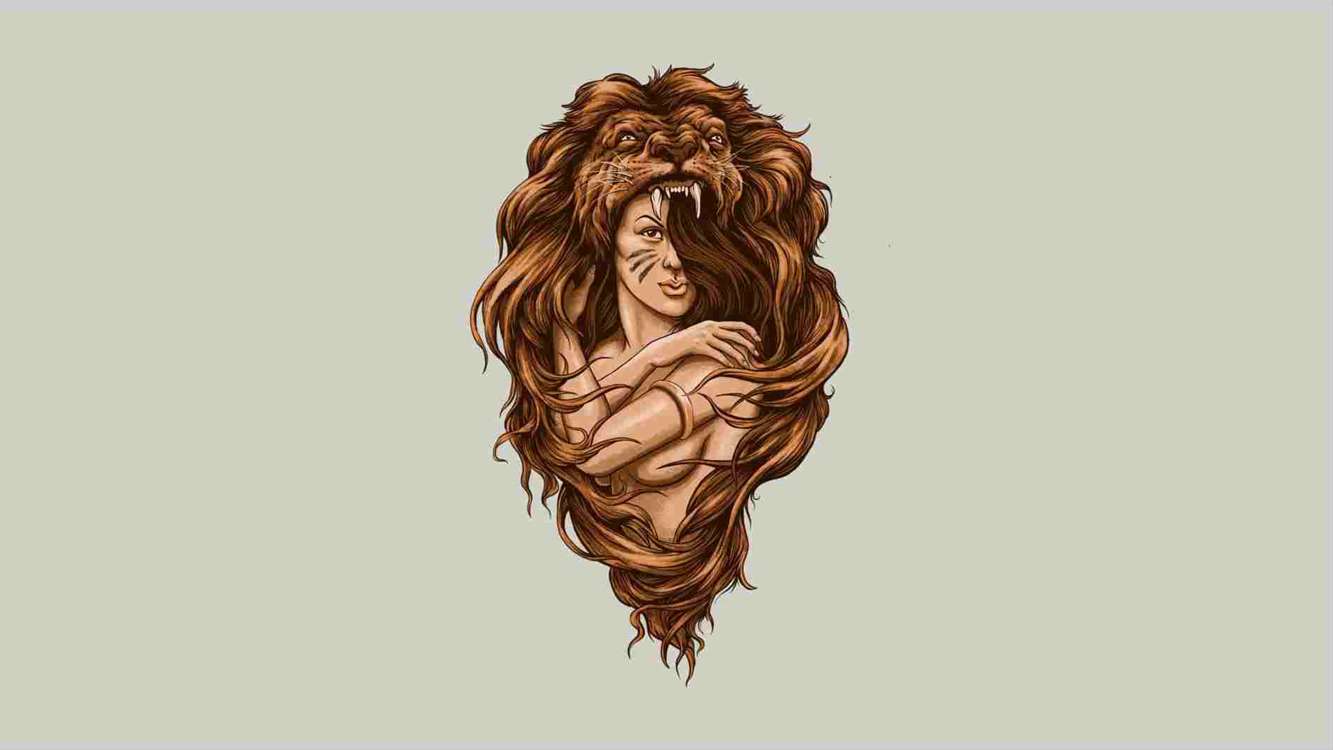 1899x1068 Wallpapers Backgrounds Abyss Love Rhcouk Lion Drawing - Lion Drawing Wallpaper
