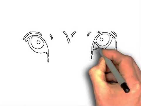 480x360 How To Draw A Lion Eyes - Lion Eyes Drawing
