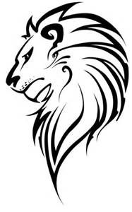 187x300 Simple Lion Drawing - Lion Face Drawing Easy