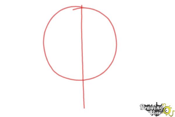 600x400 How To Draw A Lion Face - Lion Face Line Drawing