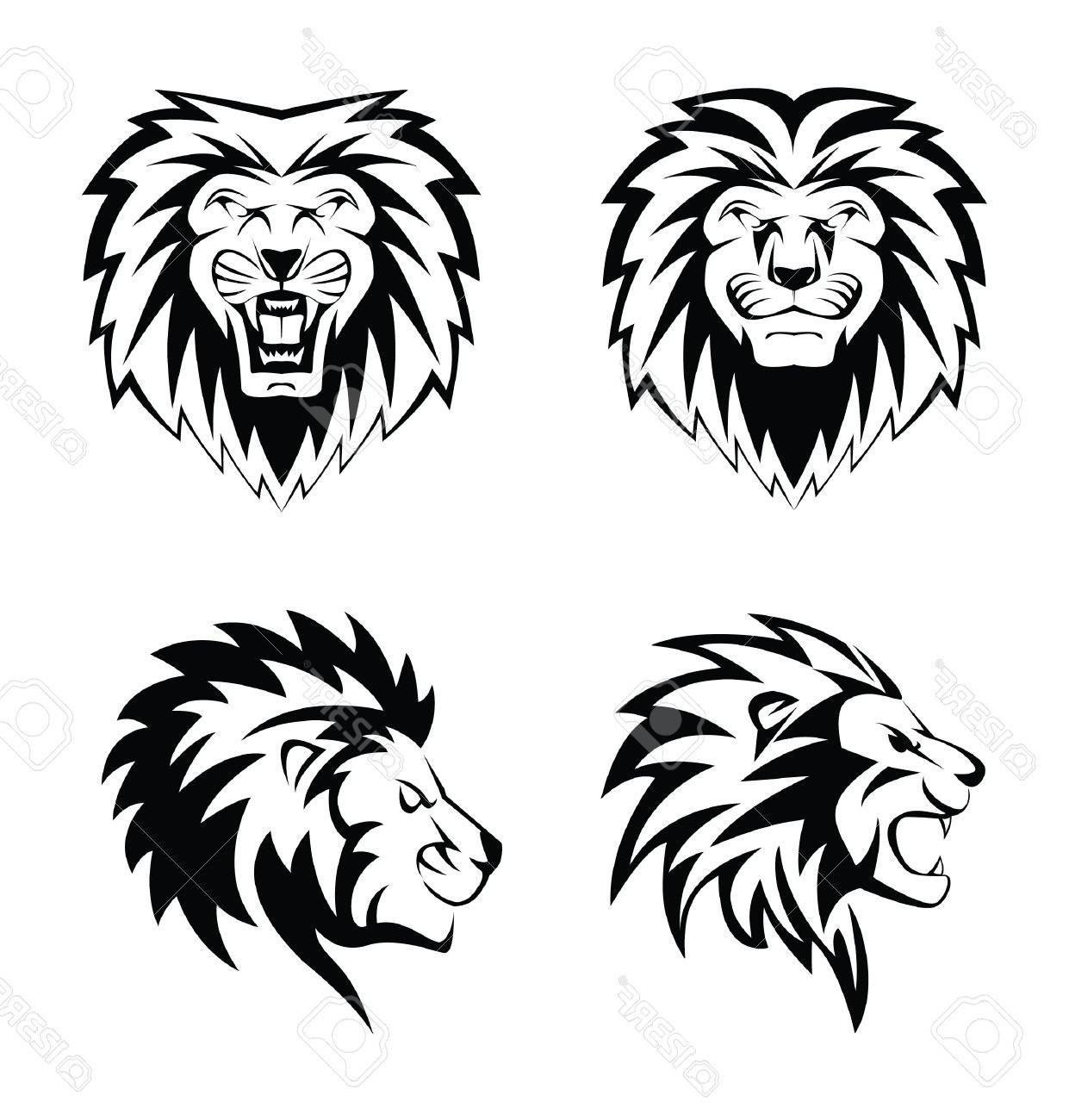 1241x1300 Best Lion Face Design - Lion Face Line Drawing