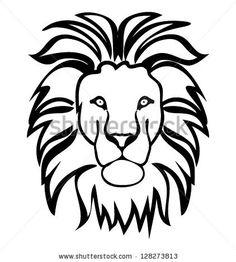 236x262 Of Lion Outline Drawing - Lion Face Outline Drawing