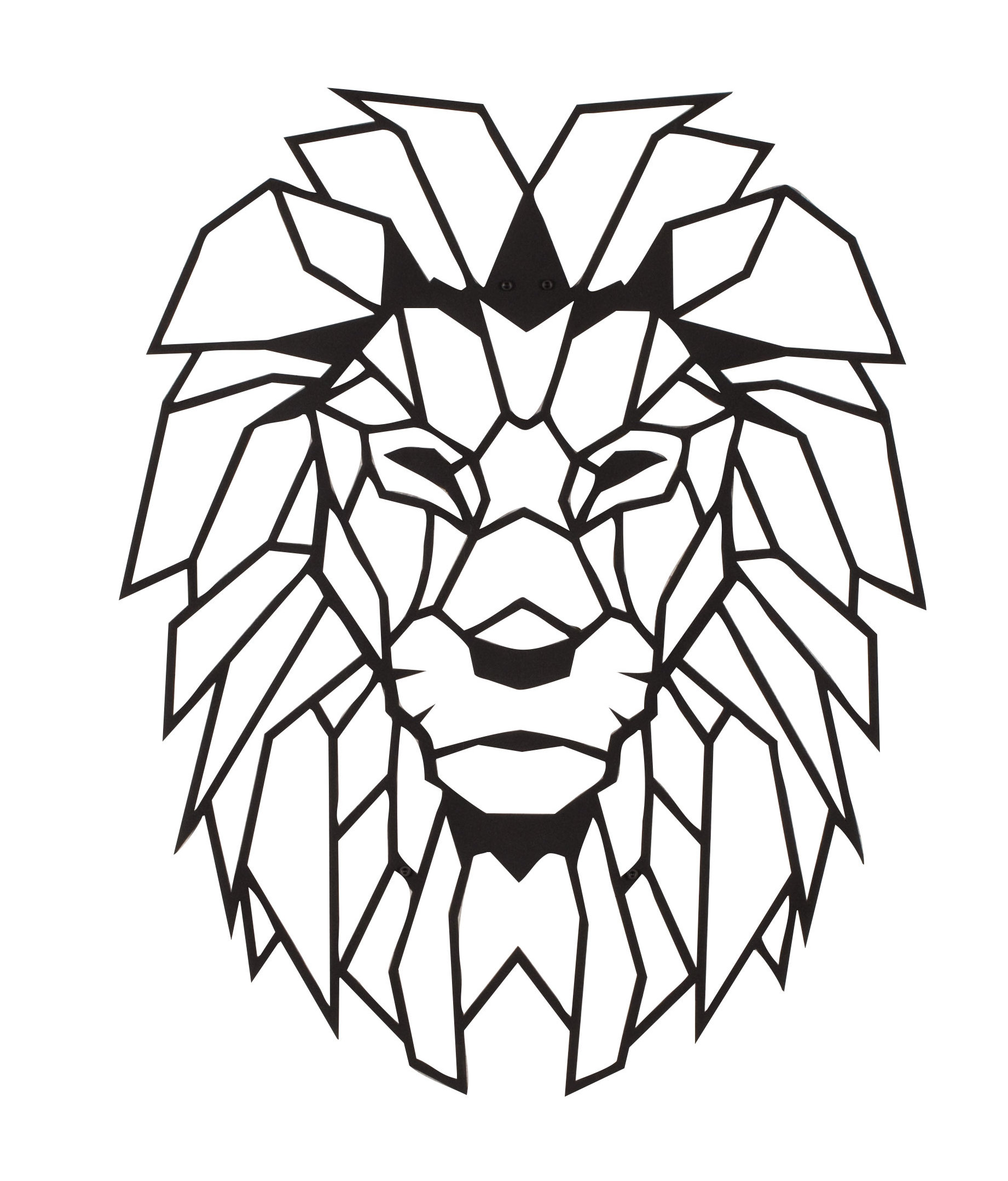 Free Free 124 Geometric Lion Svg SVG PNG EPS DXF File