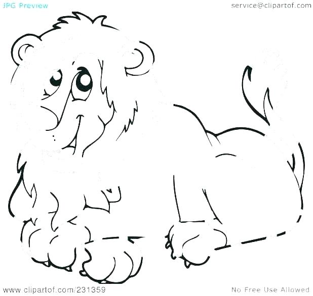 618x586 lion drawing outline animal doodle outline for lion lion head - Lion Head Outline Drawing