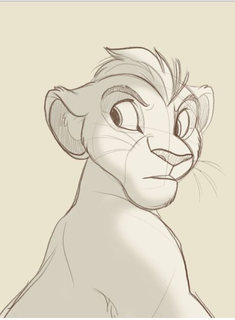 460x626 My Greatest Love Disneyanimation - Lion King Characters Drawing