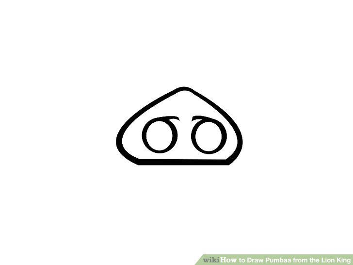 728x546 how to draw pumbaa from the lion king - Lion King Drawing Step By Step