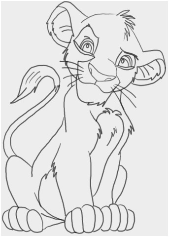 343x480 Drawing Tutorials Step - Lion King Drawing Tutorial