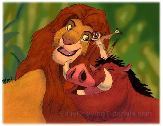 550x425 Lion King - Lion King Drawings