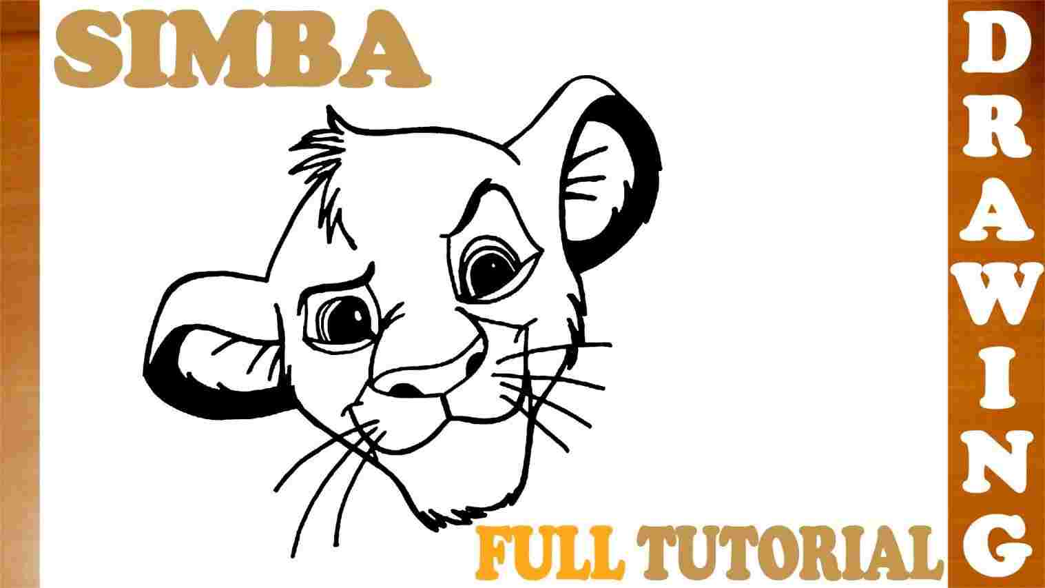 1517x853 easy to draw lion king - Lion King Lion Drawing