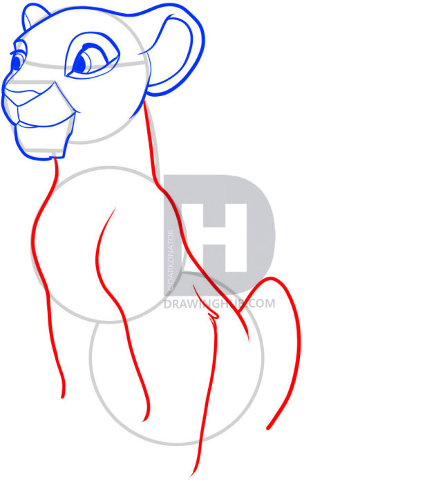 644x720 how to draw a lion king lion, lion king lions, step - Lion King Lion Drawing