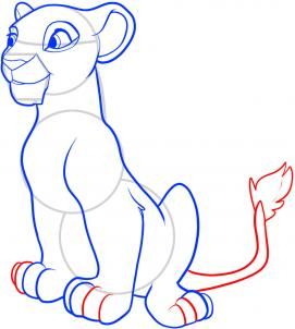 271x302 how to draw a lion king lion, lion king lions step art - Lion King Lion Drawing