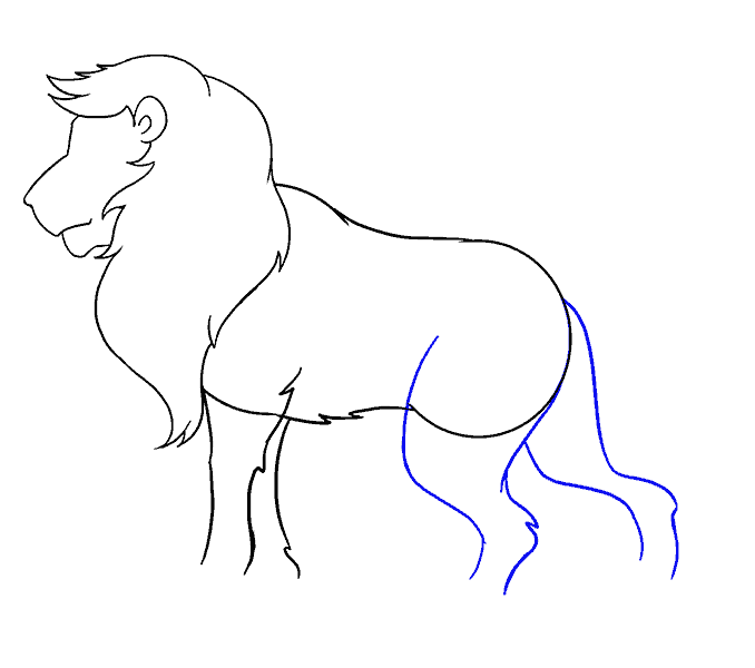 678x600 collection of free tree drawing lion king download on ui ex - Lion King Lion Drawing