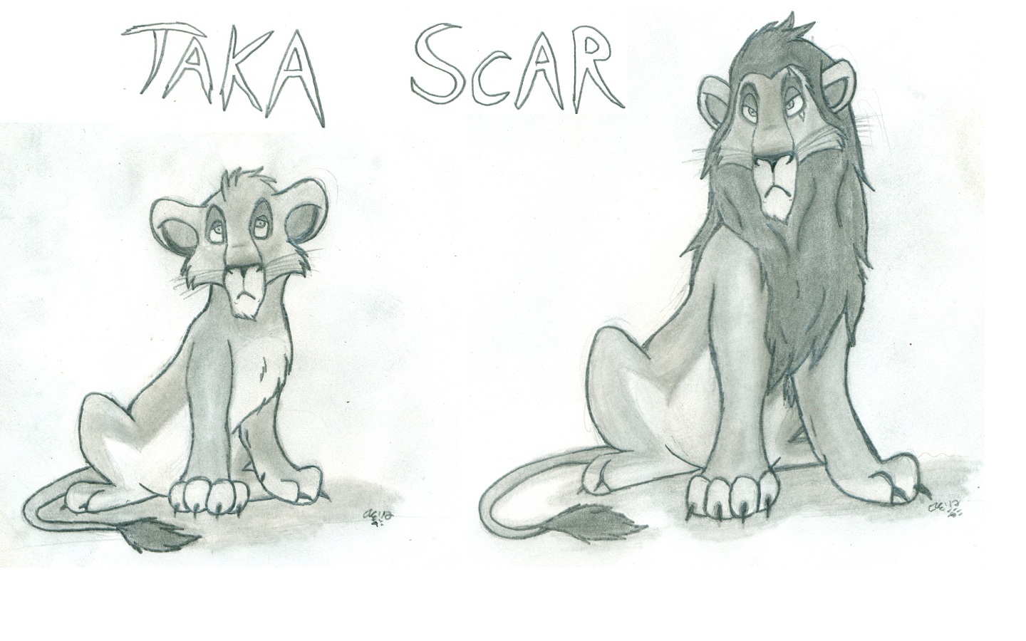 1440x900 Pencil Sketches Scartaka Farren's Album Fan Art Albums Of My - Lion King Pencil Drawing