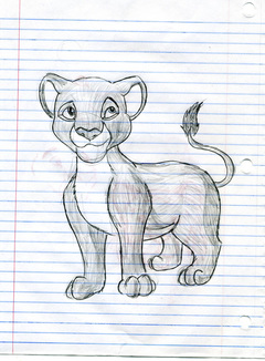 240x326 The Lion King Fan Art Archive Sarabilioness - Lion King Pencil Drawing