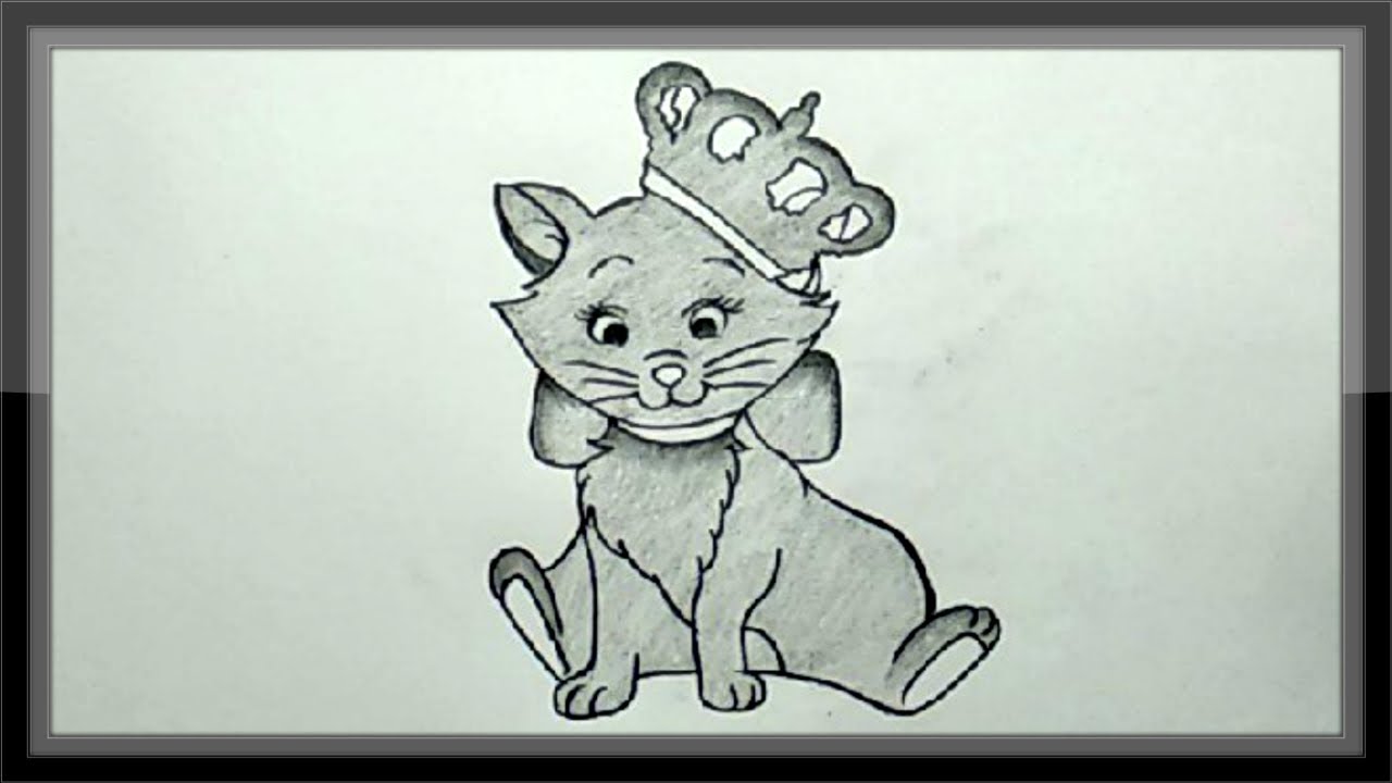 1280x720 Time Lapse Pencil Drawing - Lion King Pencil Drawing