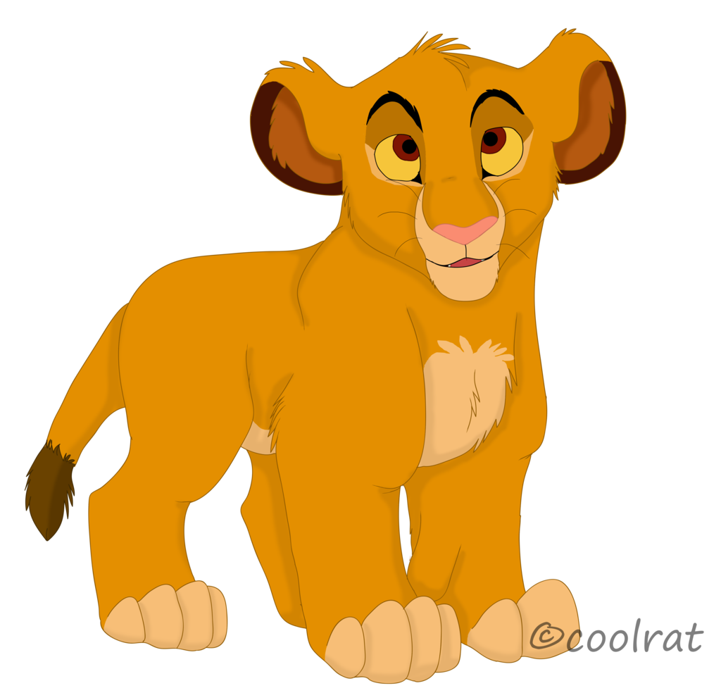 1024x994 Collection Of Free Simba Drawing Lion King Download On Ui Ex - Lion King Simba Drawing
