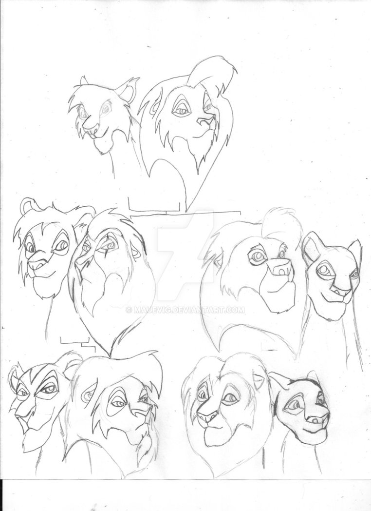762x1048 lion king family tree generation - Lion King Tree Drawing