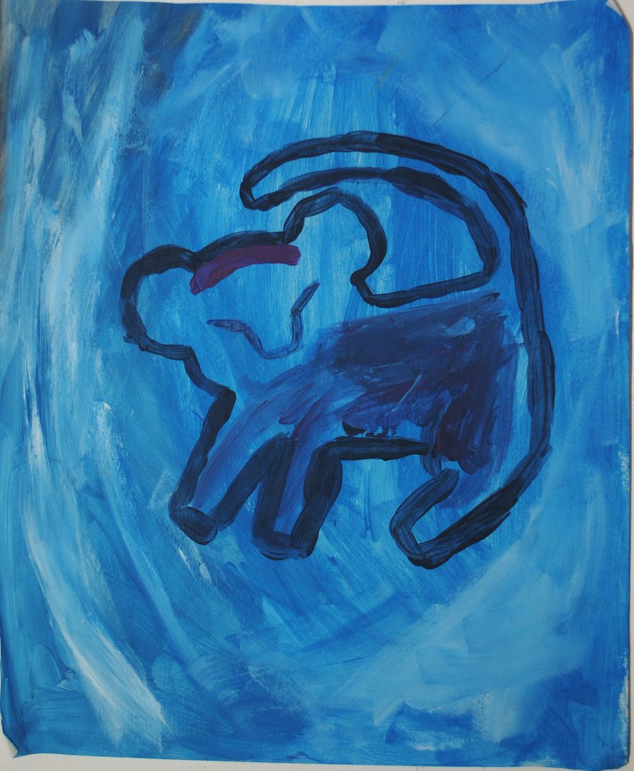 900x1095 Lion King Simba Drawing On Tree - Lion King Tree Drawing