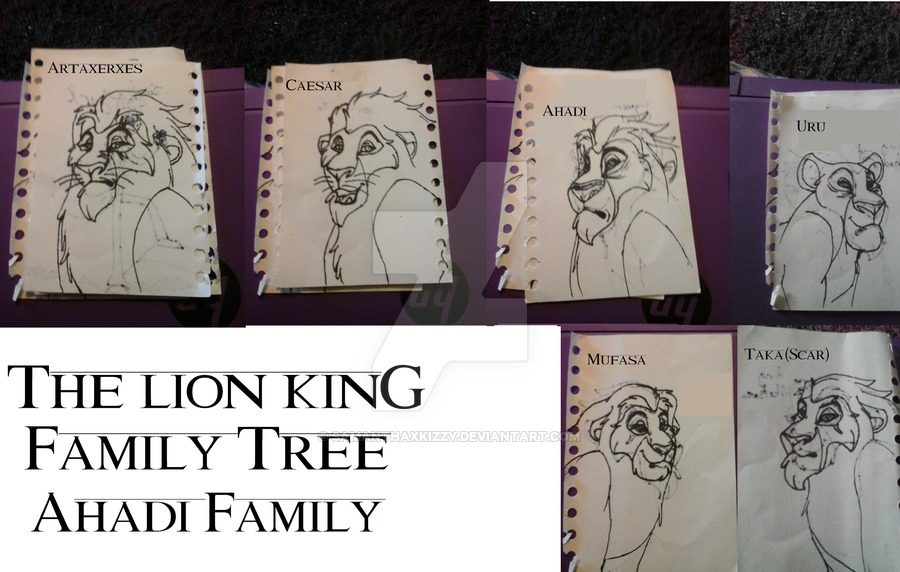 900x572 The Lion King Family Tree Ahadi Family - Lion King Tree Drawing