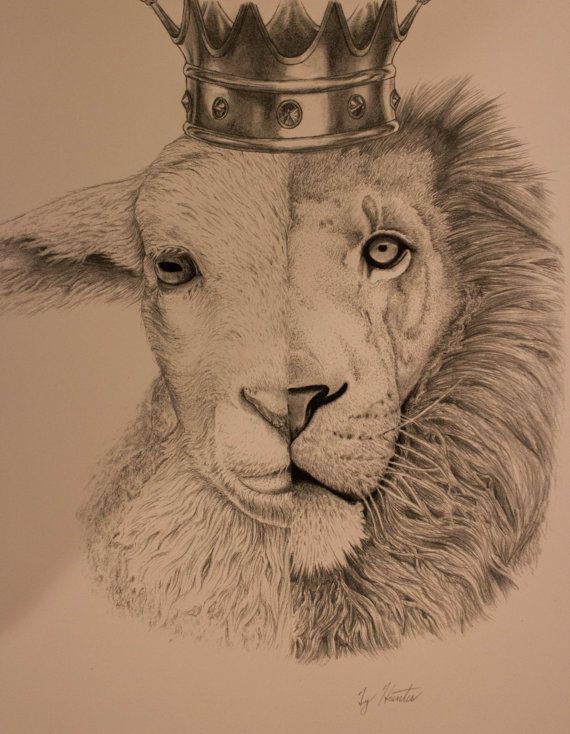 570x734 the lion and the lamb tattoo ideas about lion and lamb - Lion Lamb Drawing
