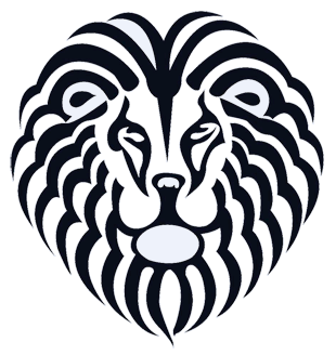 310x328 Welcome Lion Leo Line Drawing - Lion Line Drawing