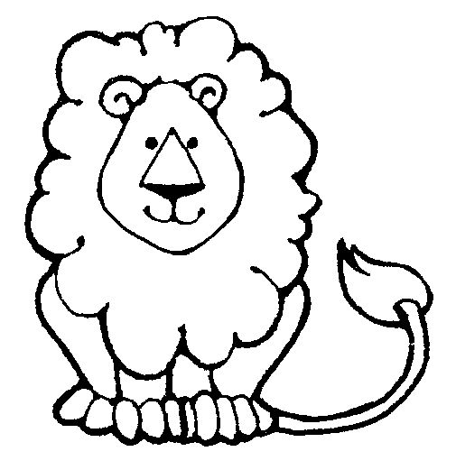 505x521 Roaring Lion Line Drawing - Lion Line Drawing
