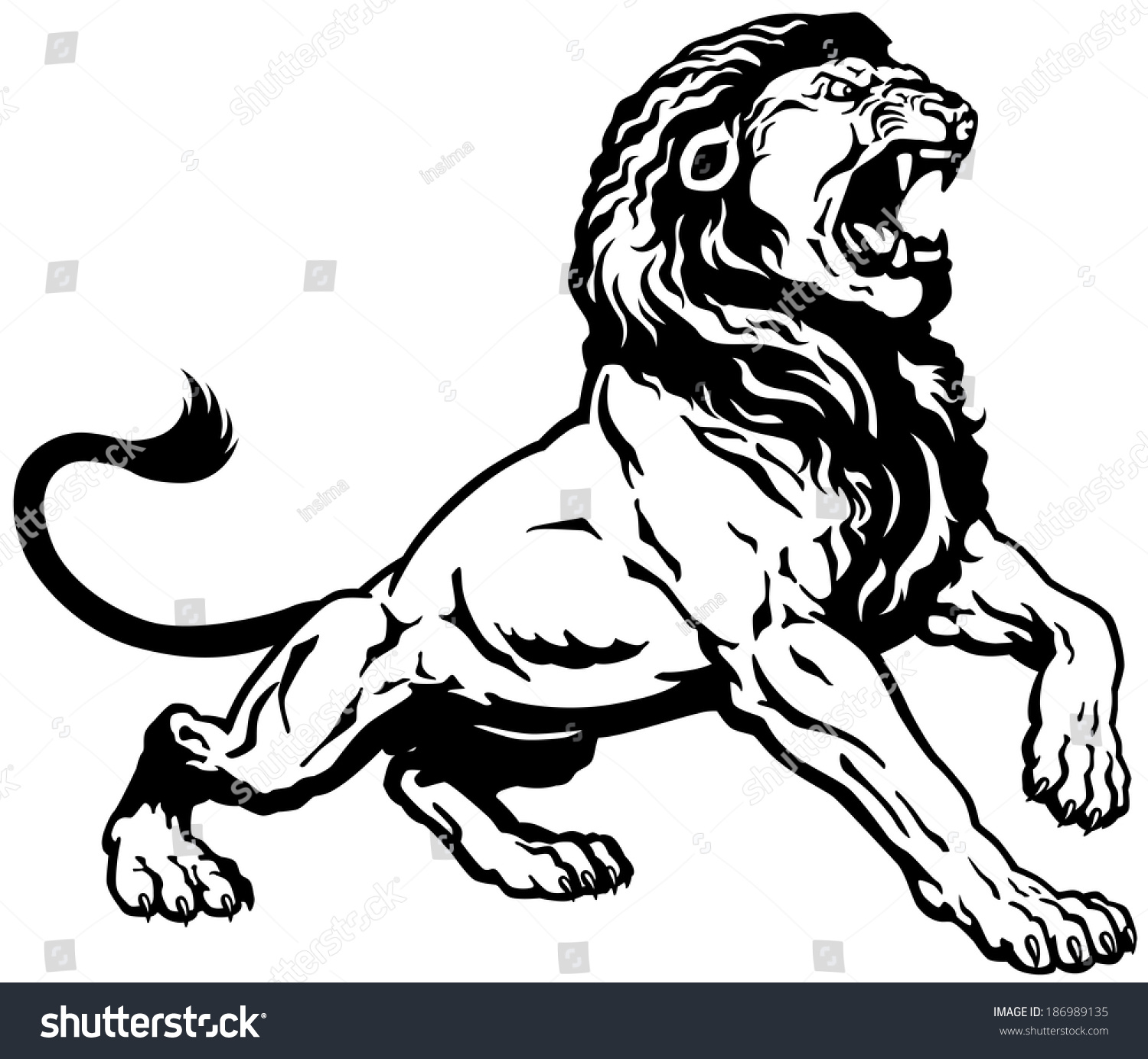 1500x1384 Collection Of Free Vector Lion Line Download On Ui Ex - Lion Line Drawing