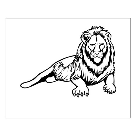 460x460 lion laying down wall art - Lion Lying Down Drawing