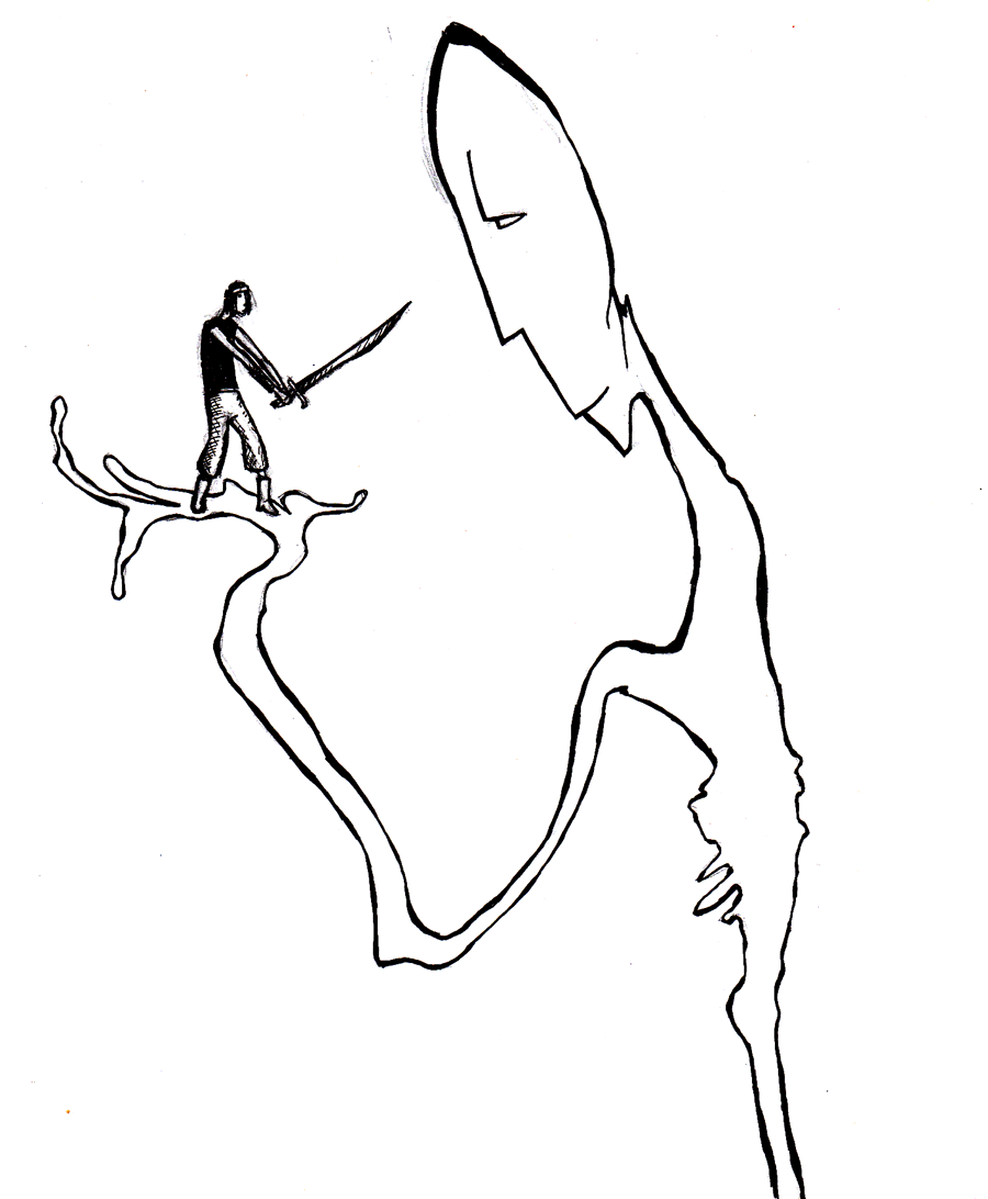 900x1092 Drawing Little Lion Man Chernobyl - Lion Man Drawing