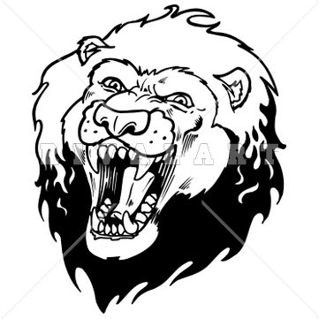 361x361 Lion's Mouth Clipart - Lion Mouth Drawing