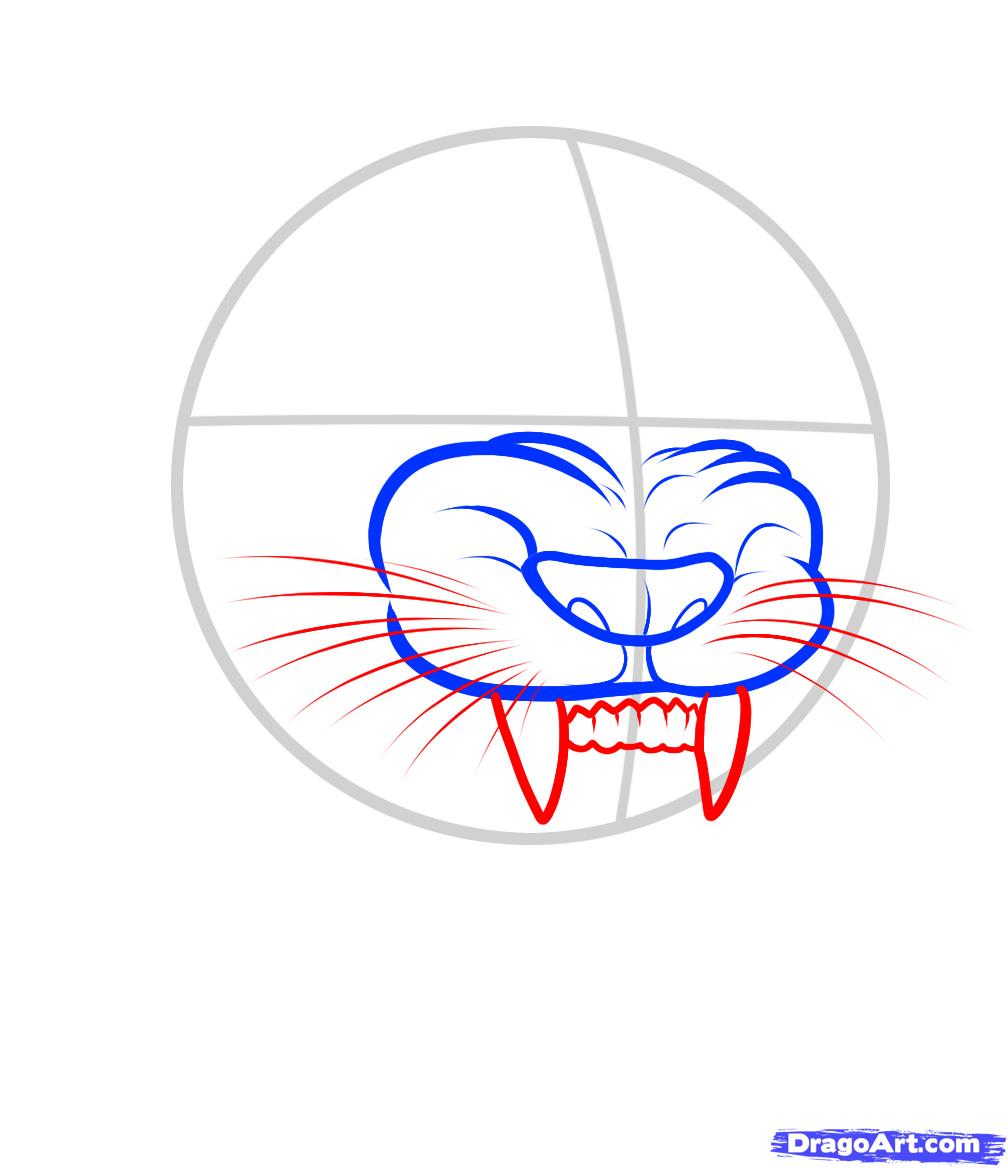 1008x1168 How To Draw A Lion Roaring, Roaring Lion, Step - Lion Mouth Open Drawing