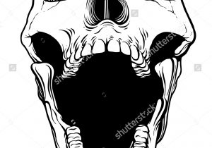 300x210 open mouth front view drawing open mouth front view drawing drawn - Lion Mouth Open Drawing