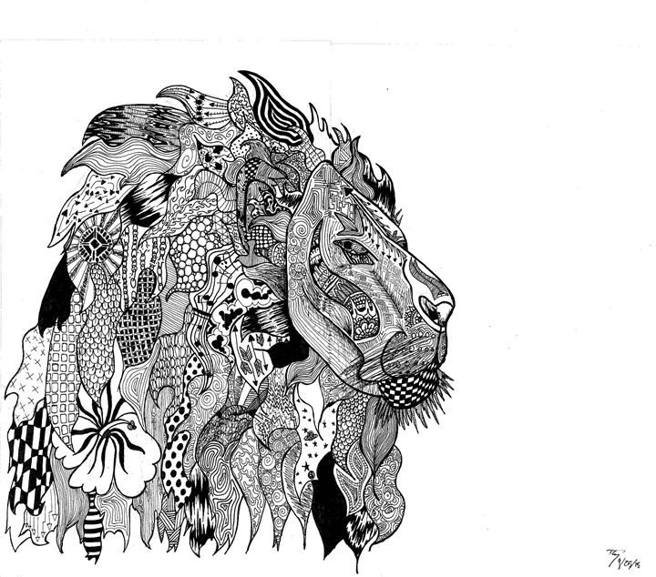 720x634 Lion Of Judah - Lion Of Judah Drawing