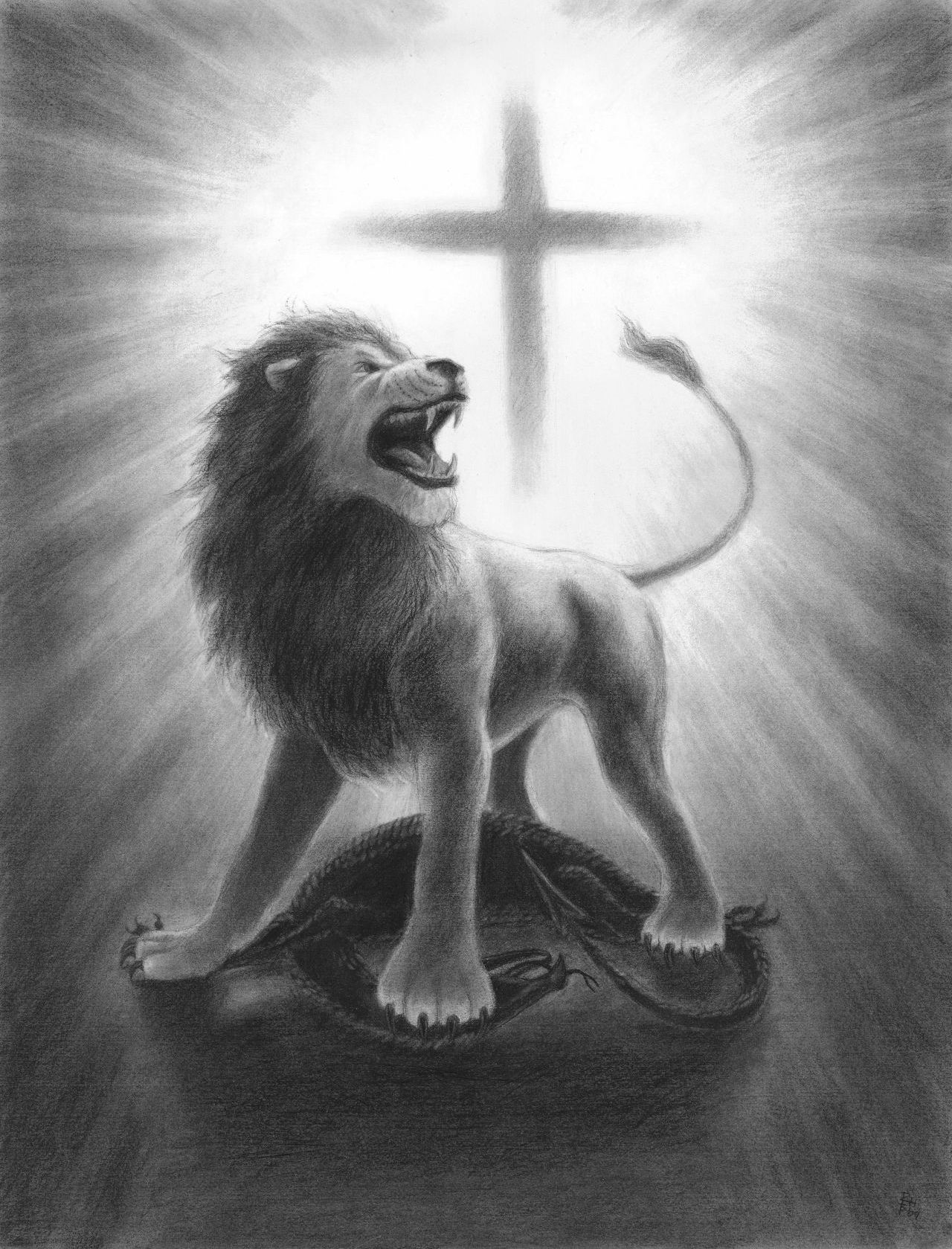 1280x1679 Charcoal Sketches Of Jesus Lion Of Judah Roaring Artwork Image - Lion Of Judah Drawing