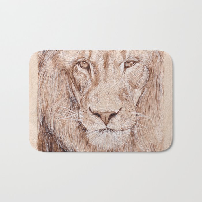 700x700 Lion Portrait - Lion Portrait Drawing