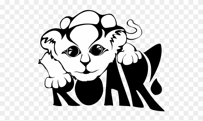 840x502 Lion - Lion Roaring Drawing