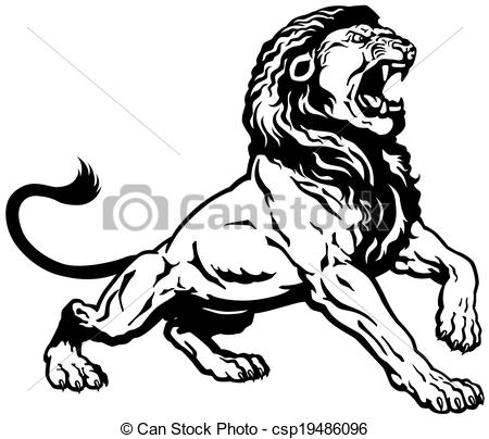 450x404 Lion Roaring Clipart Images - Lion Roaring Drawing