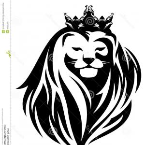 300x300 Best Hd Lion With Crown Logo Vector Drawing Sohadacouri - Lion With Crown Drawing