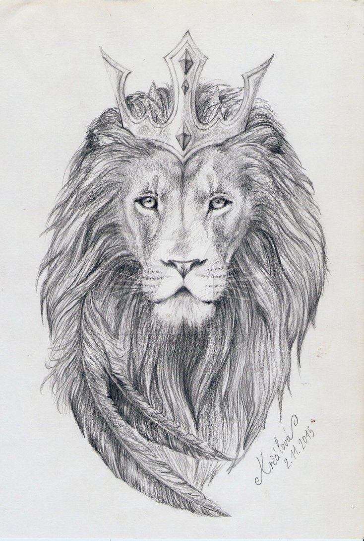 Drawing lion with crown outline of lion head free transparent clipart clipa...