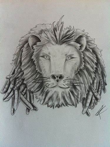 374x500 Lion With Dreads Tattoo Drawing Gtgt - Lion With Dreads Drawing