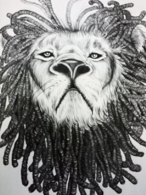 480x640 Dreaded Lion Vector Images - Lion With Dreads Drawing