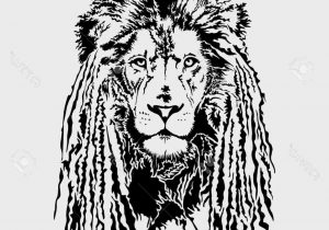 300x210 Photostock Lion With Dreads Drawing Vector Lion Head - Lion With Dreads Drawing