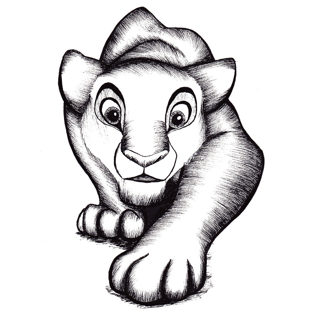 1000x1000 lioness drawing drawings geek girl stuff geekery, art - Lioness Drawing