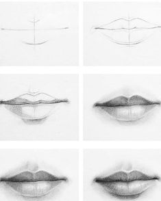 235x294 Tutorial Of Drawing Lips - Lip Drawing Tutorial