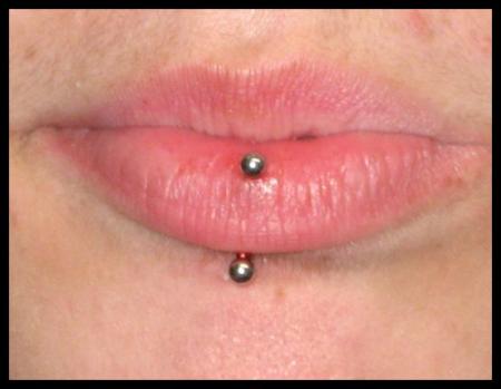 450x349 lip piercing piercing picture picture - Lip Piercing Drawing