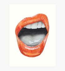 210x230 Lipgloss Drawing Art Prints Redbubble - Lipgloss Drawing