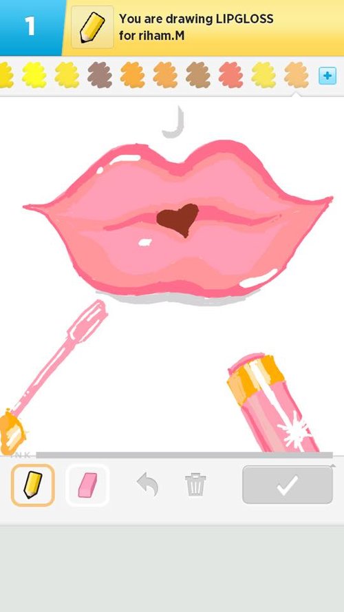 500x889 Lipgloss Drawings - Lipgloss Drawing
