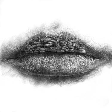 375x375 Lips Series - Lips Drawing
